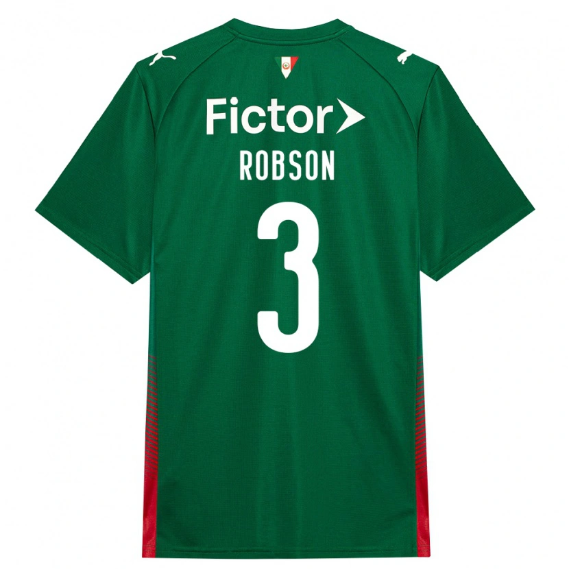 Danxen Kid Robson Fernandes Dos Santos #3 Green Red White Home Jersey 2026/27 T-Shirt
