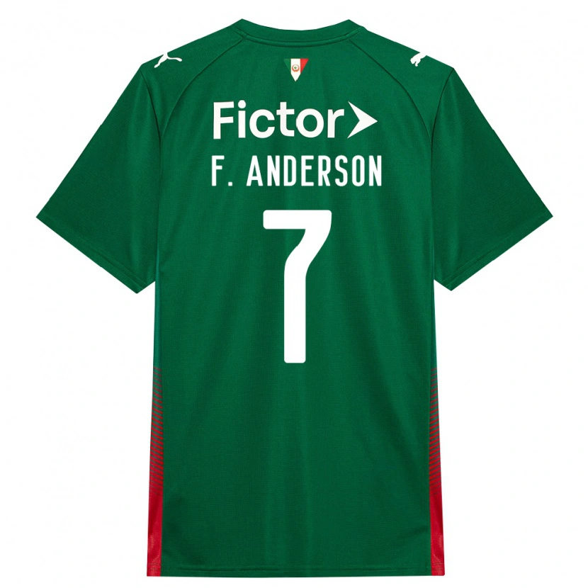 Danxen Kid Felipe Anderson #7 Green Red White Home Jersey 2026/27 T-Shirt