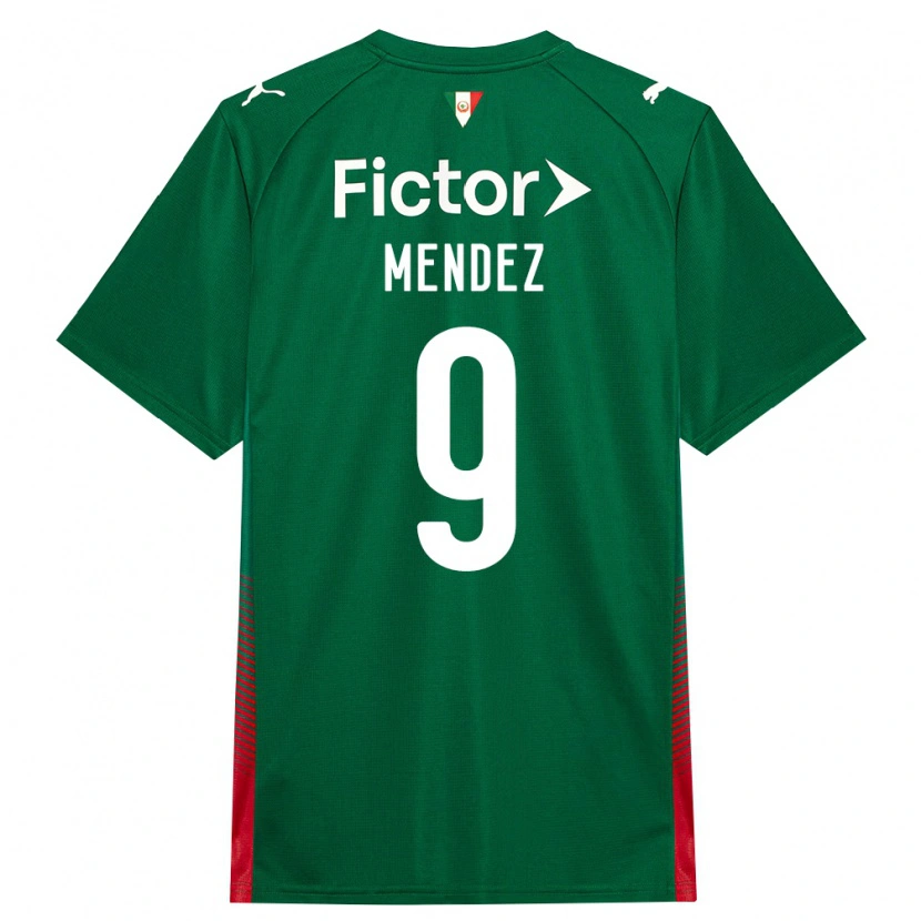 Danxen Kid Cesar Mendez #9 Green Red White Home Jersey 2026/27 T-Shirt