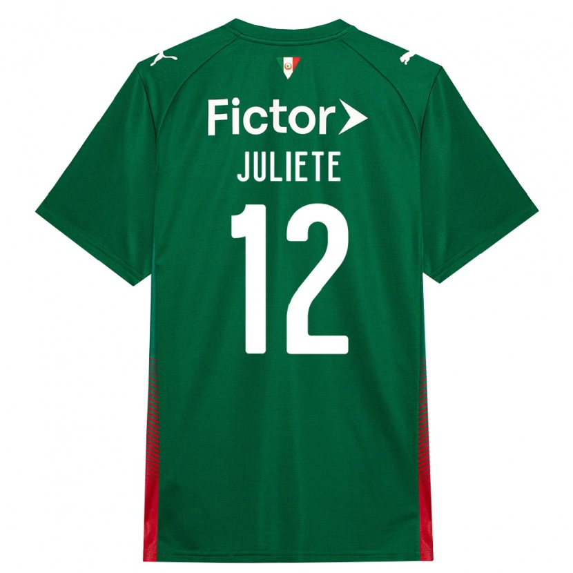 Danxen Kid Juliete #12 Green Red White Home Jersey 2026/27 T-Shirt