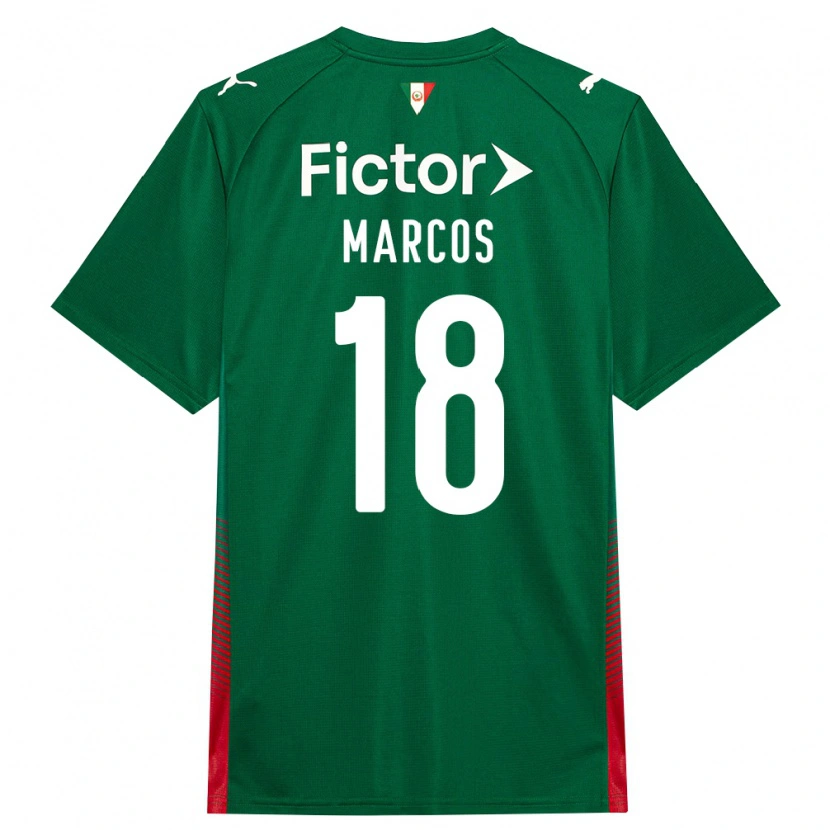 Danxen Kid Antônio Marcos #18 Green Red White Home Jersey 2026/27 T-Shirt