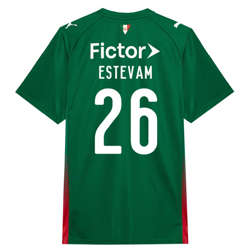 Danxen Kid Laís Estevam #26 Green Red White Home Jersey 2026/27 T-Shirt