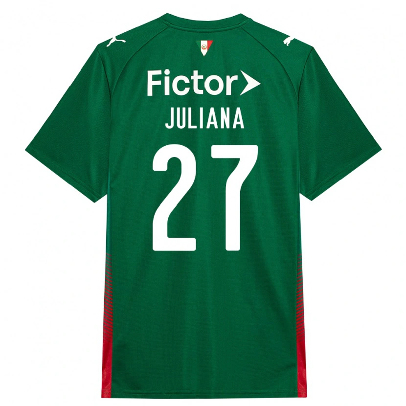 Danxen Kid Juliana #27 Green Red White Home Jersey 2026/27 T-Shirt