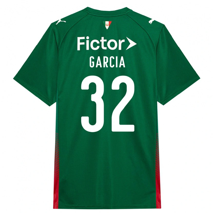 Danxen Kid Garcia #32 Green Red White Home Jersey 2026/27 T-Shirt