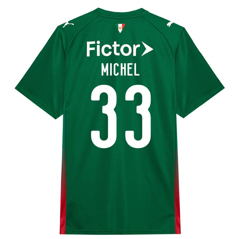 Danxen Kid Michel #33 Green Red White Home Jersey 2026/27 T-Shirt