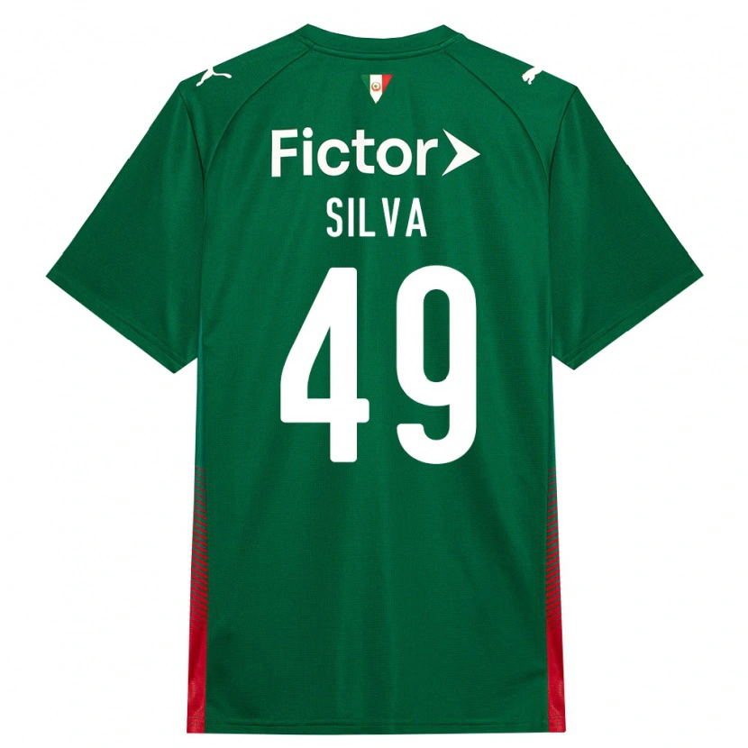 Danxen Kid Gabriel Silva #49 Green Red White Home Jersey 2026/27 T-Shirt