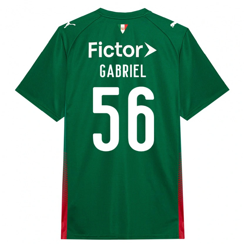 Danxen Kid Arthur Gabriel #56 Green Red White Home Jersey 2026/27 T-Shirt