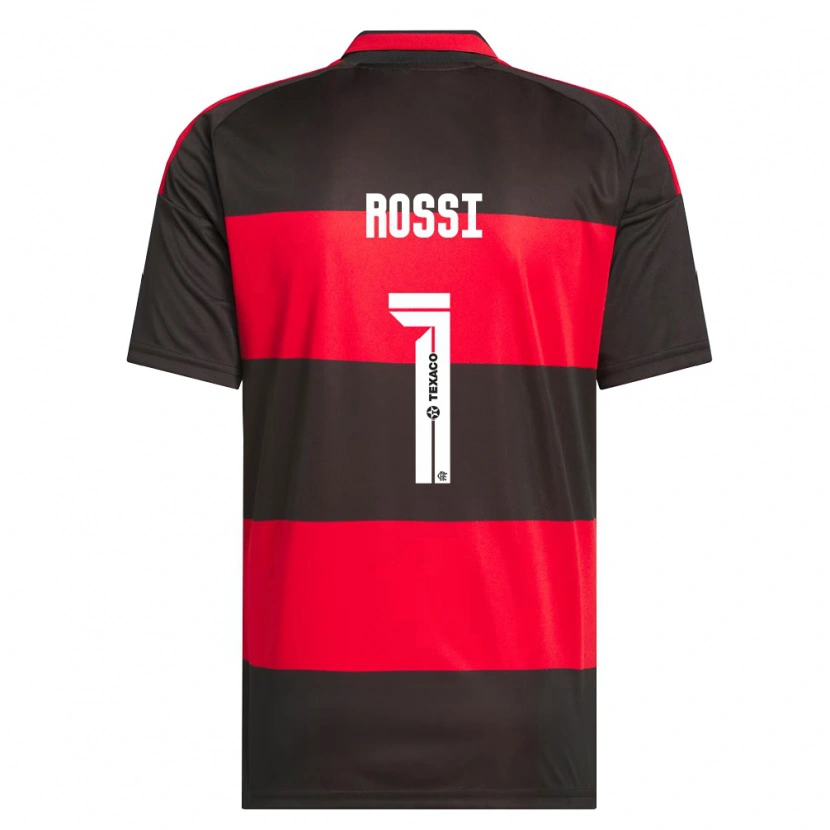 Danxen Kid Agustín Rossi #1 Red Black White Home Jersey 2026/27 T-Shirt