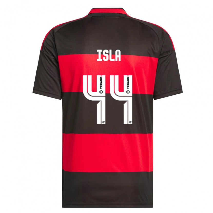 Danxen Kid Mauricio Isla #44 Red Black White Home Jersey 2026/27 T-Shirt