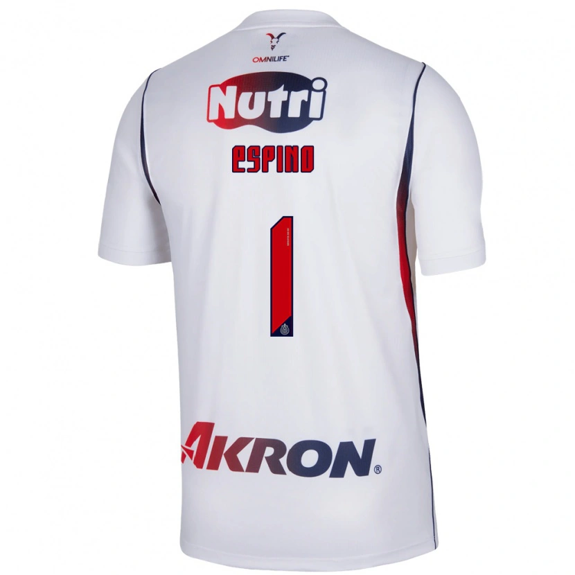 Danxen Kid Celeste Espino #1 Red White Navy Blue Away Jersey 2026/27 T-Shirt