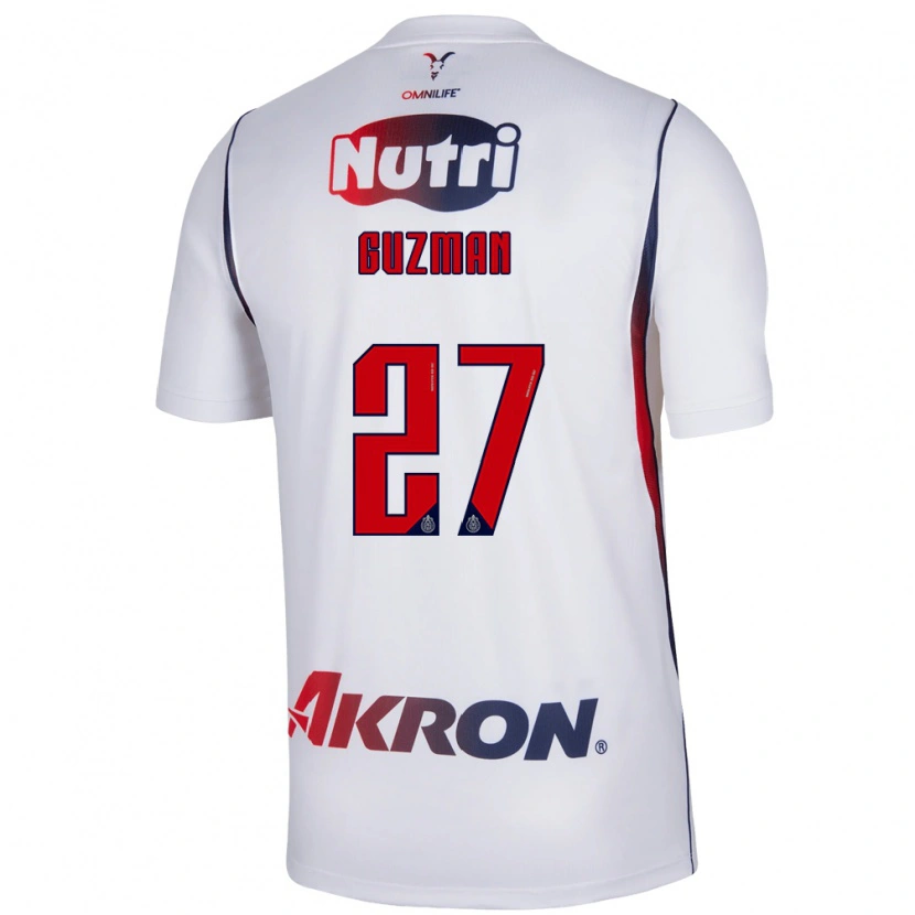 Danxen Kid Kinberly Guzmán #27 Red White Navy Blue Away Jersey 2026/27 T-Shirt