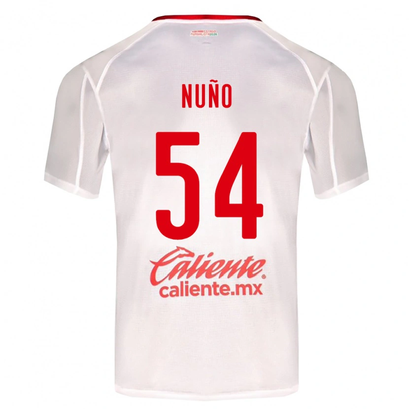 Danxen Kid Raúl Nuño #54 White Green Red Away Jersey 2026/27 T-Shirt