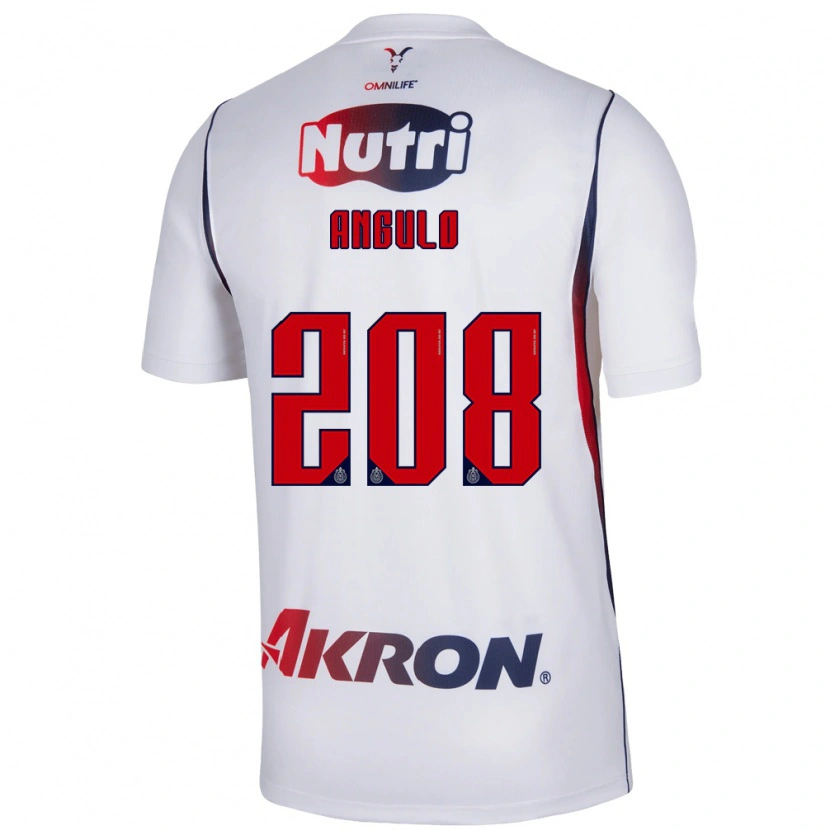 Danxen Kid Ismael Angulo #208 Red White Navy Blue Away Jersey 2026/27 T-Shirt