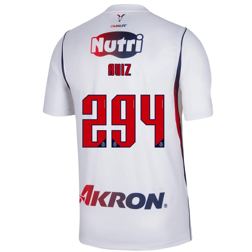 Danxen Kid Dilan Ruiz #294 Red White Navy Blue Away Jersey 2026/27 T-Shirt