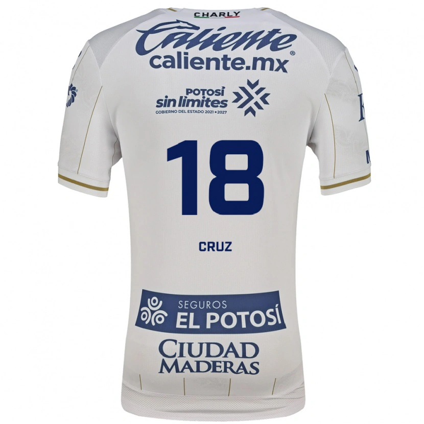 Danxen Kid Aldo Cruz #18 White Blue Away Jersey 2026/27 T-Shirt