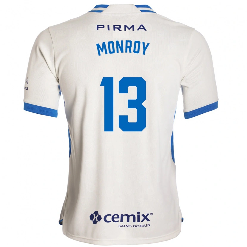 Danxen Kid Daniela Monroy #13 White Blue Red Away Jersey 2026/27 T-Shirt