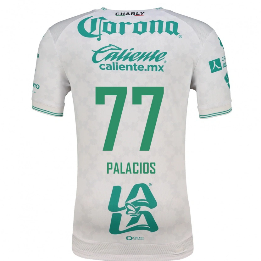 Danxen Kid Kevin Palacios #77 Light Green White Away Jersey 2026/27 T-Shirt
