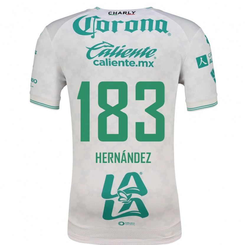 Danxen Kid Óscar Hernández #183 Light Green White Away Jersey 2026/27 T-Shirt