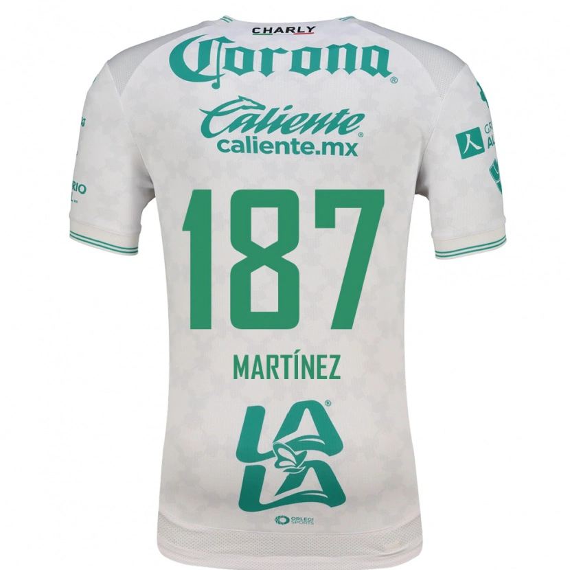 Danxen Kid Thiago Martínez #187 Light Green White Away Jersey 2026/27 T-Shirt