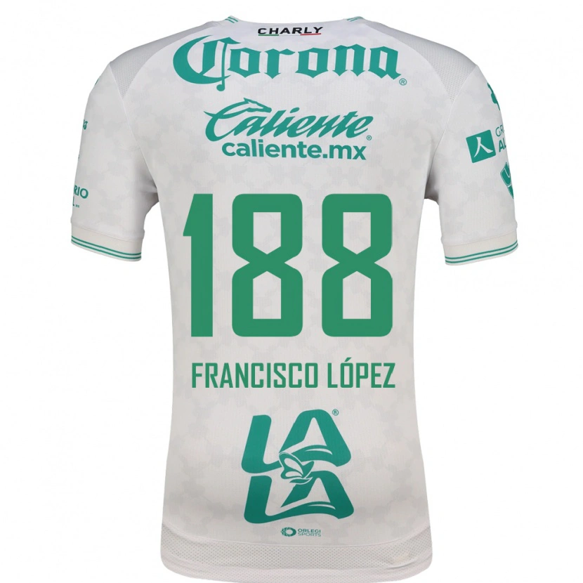 Danxen Kid Magnus Francisco López #188 Light Green White Away Jersey 2026/27 T-Shirt