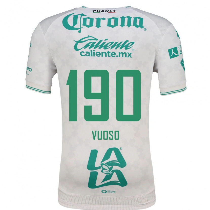 Danxen Kid Lucca Vuoso #190 Light Green White Away Jersey 2026/27 T-Shirt