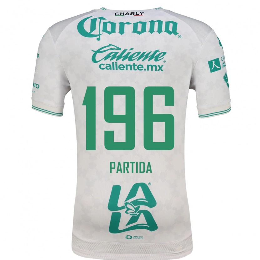 Danxen Kid Alejandro Partida #196 Light Green White Away Jersey 2026/27 T-Shirt
