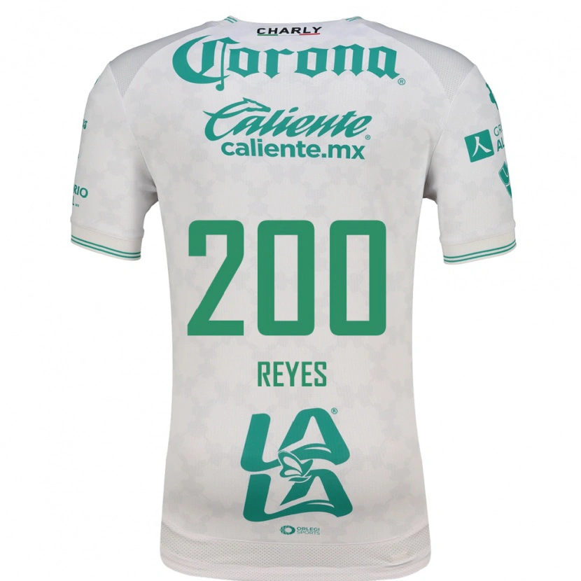 Danxen Kid Máximo Reyes #200 Light Green White Away Jersey 2026/27 T-Shirt