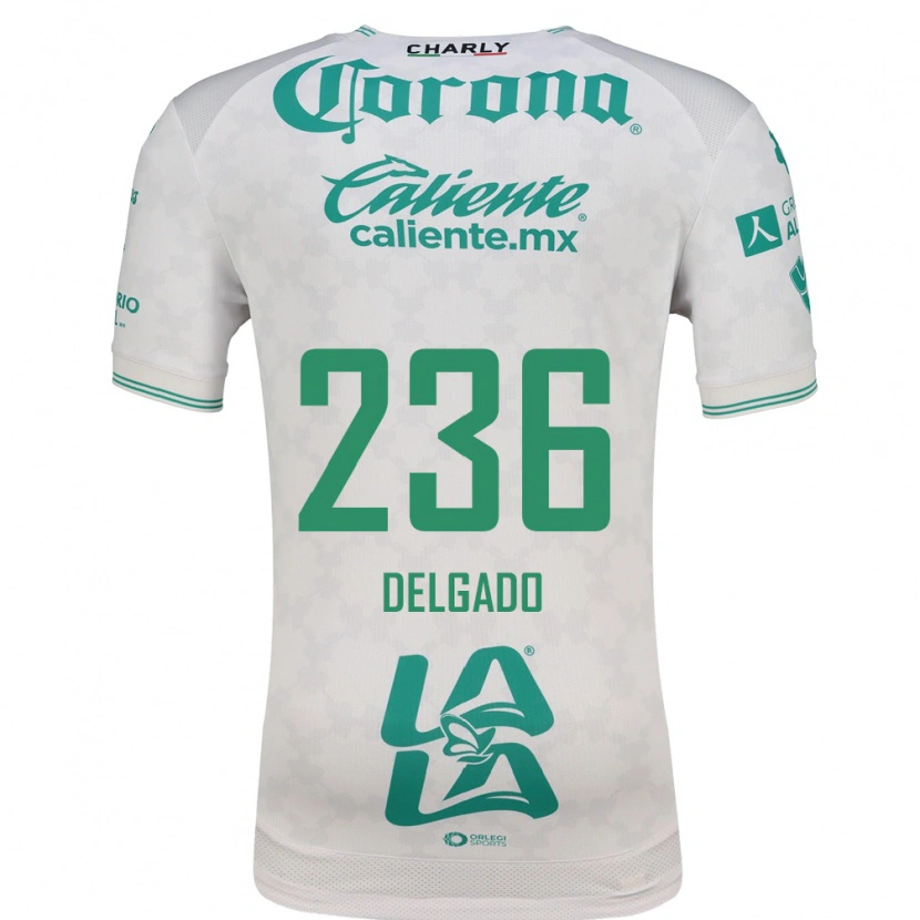 Danxen Kid Ansel Delgado #236 Light Green White Away Jersey 2026/27 T-Shirt