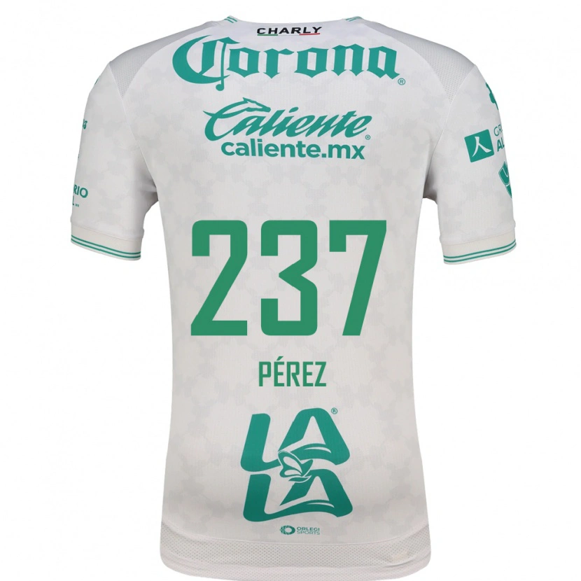 Danxen Kid Jairo Pérez #237 Light Green White Away Jersey 2026/27 T-Shirt