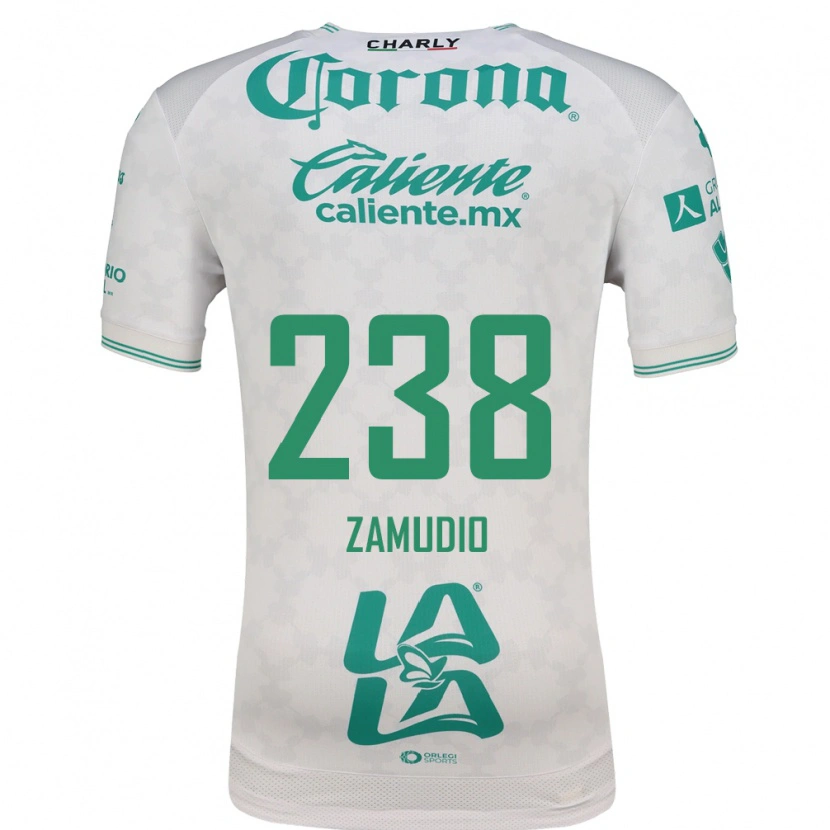 Danxen Kid José Zamudio #238 Light Green White Away Jersey 2026/27 T-Shirt