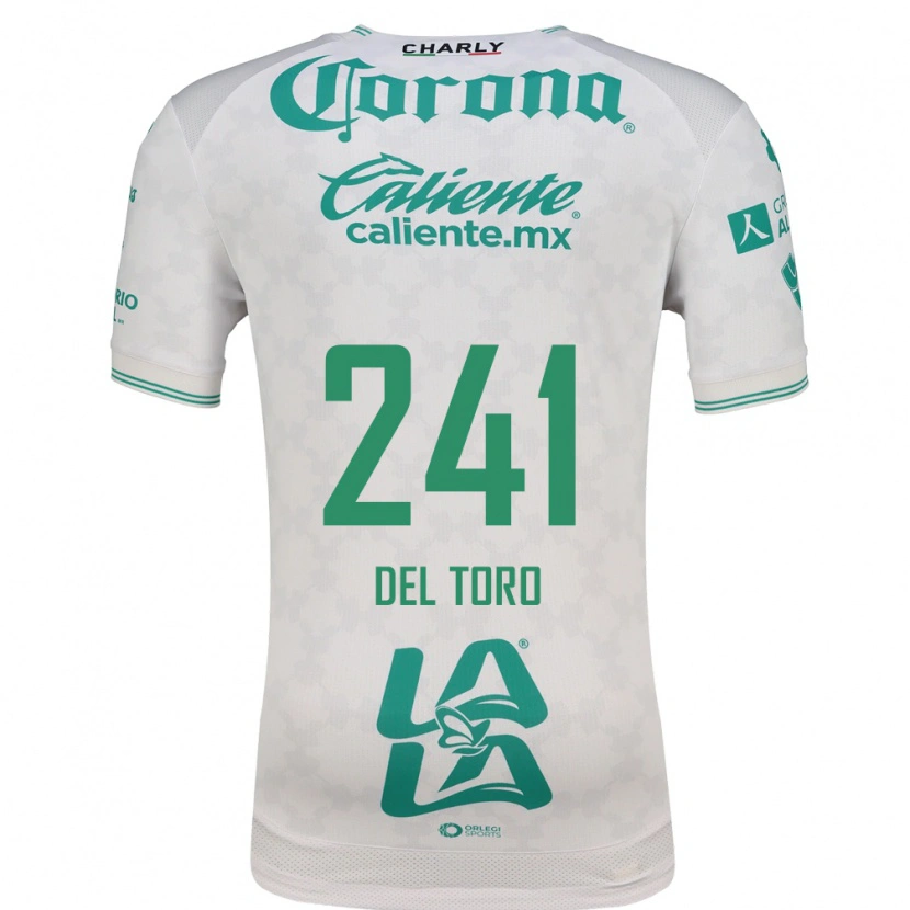 Danxen Kid Pavel Del Toro #241 Light Green White Away Jersey 2026/27 T-Shirt