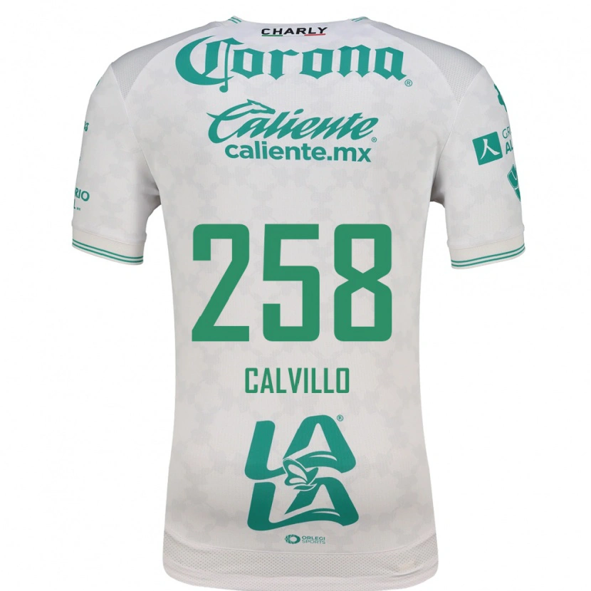 Danxen Kid Carlos Calvillo #258 Light Green White Away Jersey 2026/27 T-Shirt