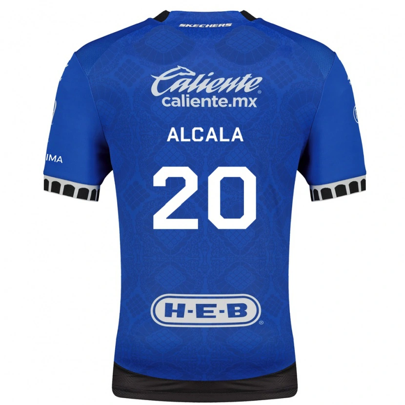 Danxen Kid Álex Alcalá #20 Royal Blue White Black Away Jersey 2026/27 T-Shirt