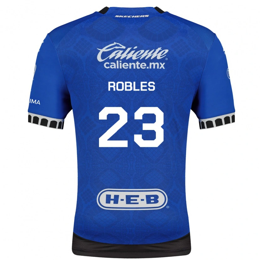 Danxen Kid Juan Robles #23 Royal Blue White Black Away Jersey 2026/27 T-Shirt