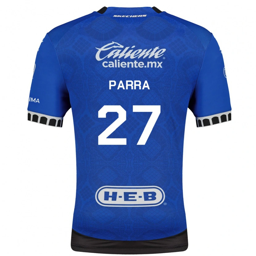 Danxen Kid Daniel Parra #27 Royal Blue White Black Away Jersey 2026/27 T-Shirt