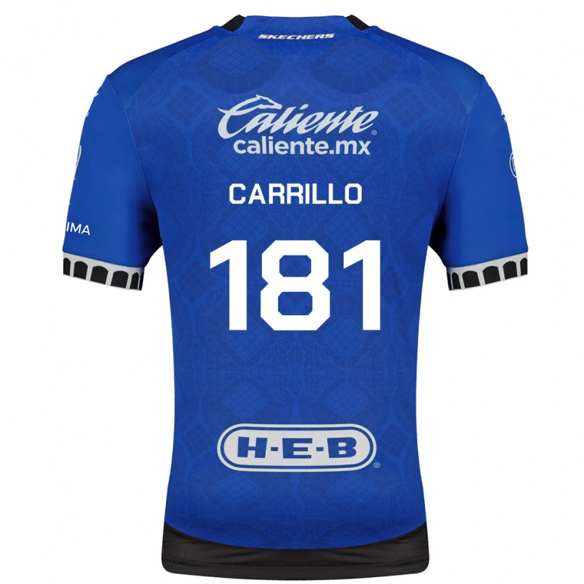 Danxen Kid Ángel Carrillo #181 Royal Blue White Black Away Jersey 2026/27 T-Shirt