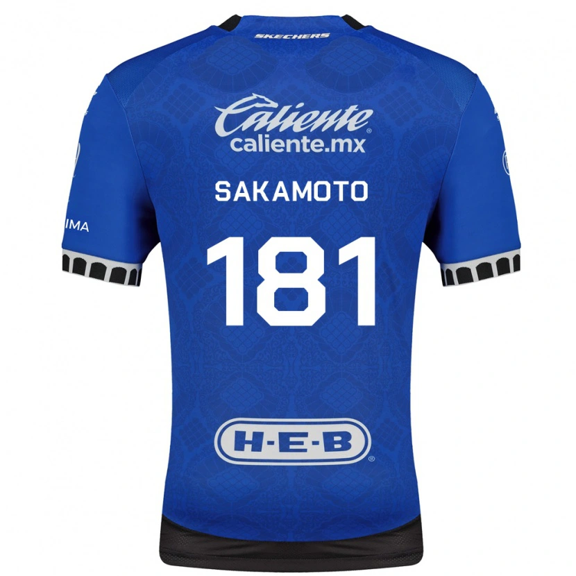 Danxen Kid Stellan Sakamoto #181 Royal Blue White Black Away Jersey 2026/27 T-Shirt
