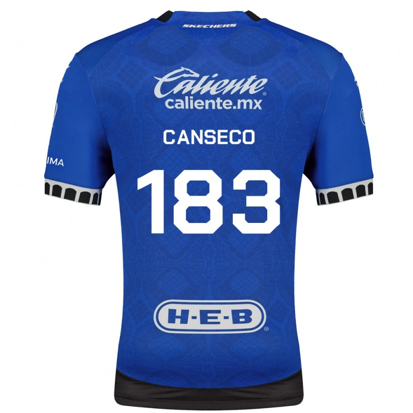 Danxen Kid Rodrigo Canseco #183 Royal Blue White Black Away Jersey 2026/27 T-Shirt