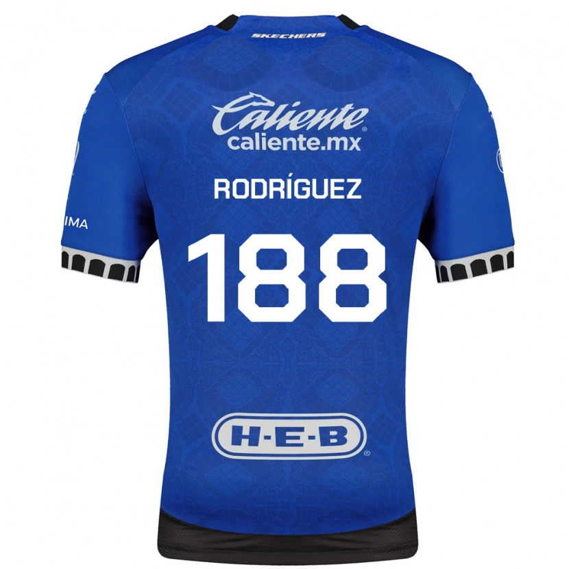 Danxen Kid Darío Rodríguez #188 Royal Blue White Black Away Jersey 2026/27 T-Shirt
