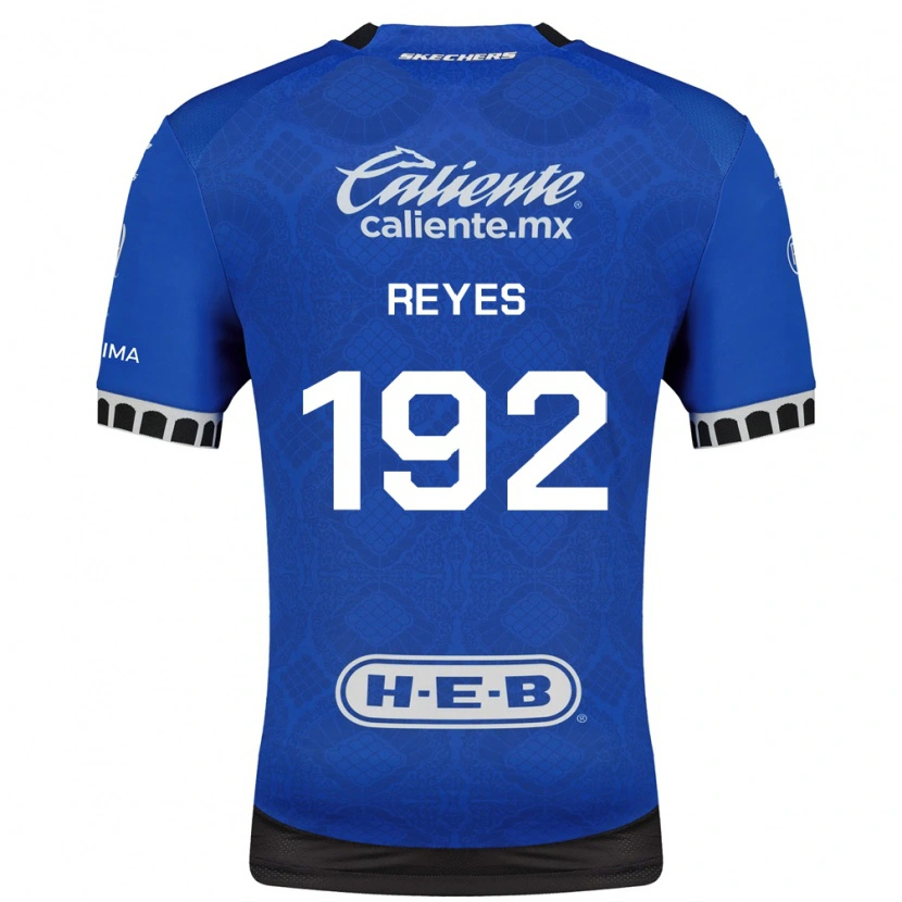 Danxen Kid Emiliano Reyes #192 Royal Blue White Black Away Jersey 2026/27 T-Shirt