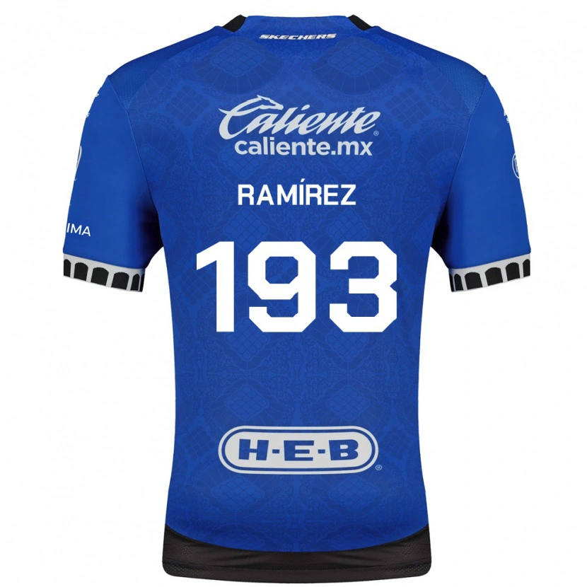 Danxen Kid Ángel Ramírez #193 Royal Blue White Black Away Jersey 2026/27 T-Shirt