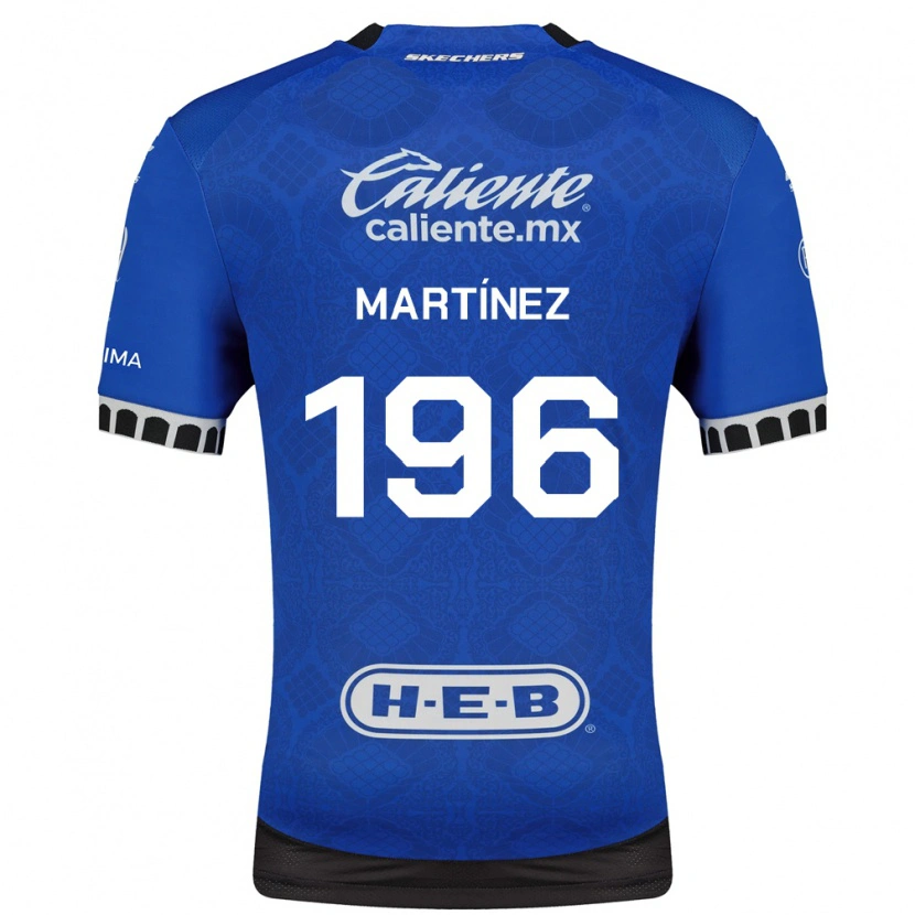 Danxen Kid Diego Martínez #196 Royal Blue White Black Away Jersey 2026/27 T-Shirt