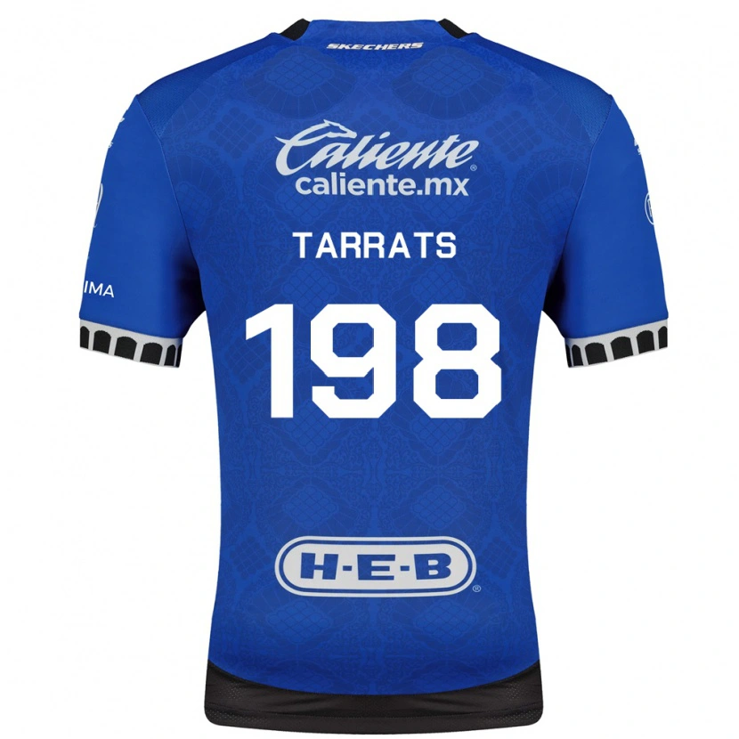 Danxen Kid Iñigo Tarrats #198 Royal Blue White Black Away Jersey 2026/27 T-Shirt