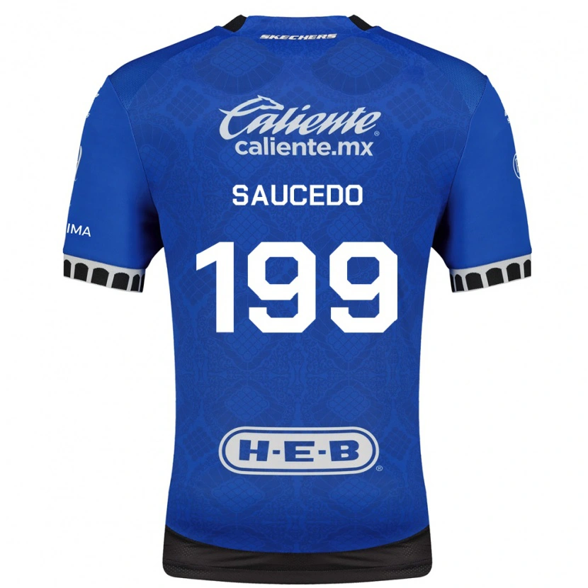 Danxen Kid Christian Saucedo #199 Royal Blue White Black Away Jersey 2026/27 T-Shirt