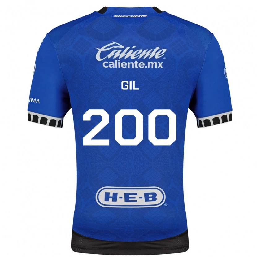 Danxen Kid Gerardo Gil #200 Royal Blue White Black Away Jersey 2026/27 T-Shirt