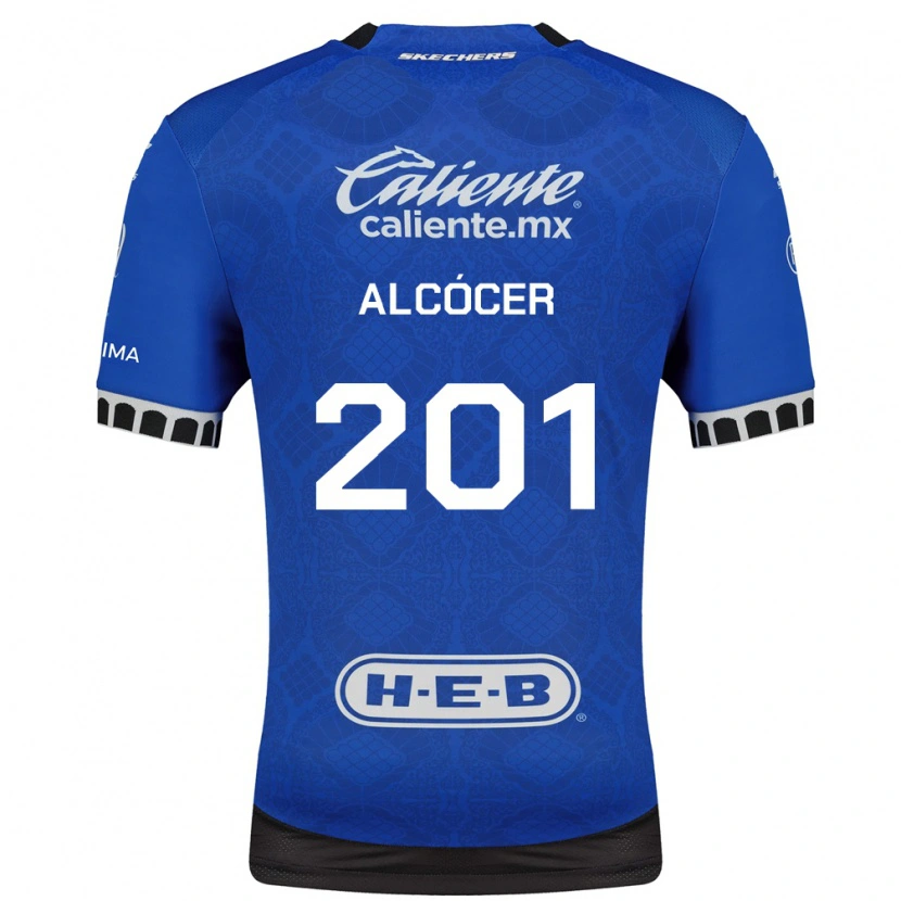 Danxen Kid Julián Alcócer #201 Royal Blue White Black Away Jersey 2026/27 T-Shirt