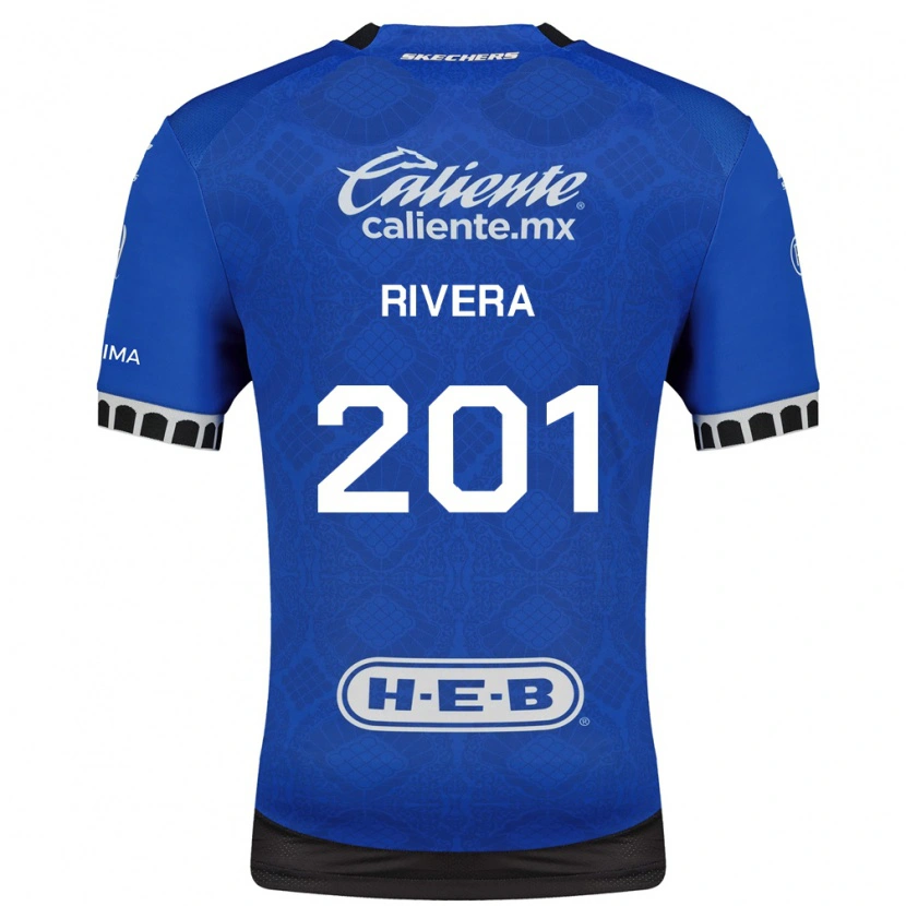 Danxen Kid Christian Rivera #201 Royal Blue White Black Away Jersey 2026/27 T-Shirt