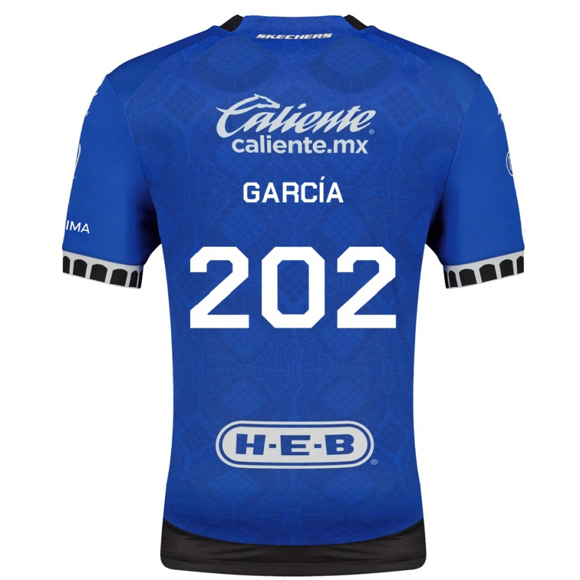 Danxen Kid Diego García #202 Royal Blue White Black Away Jersey 2026/27 T-Shirt