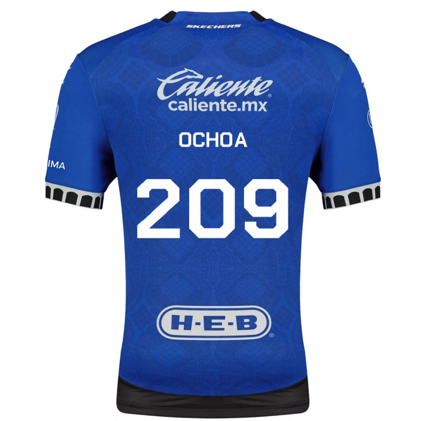 Danxen Kid José Ochoa #209 Royal Blue White Black Away Jersey 2026/27 T-Shirt