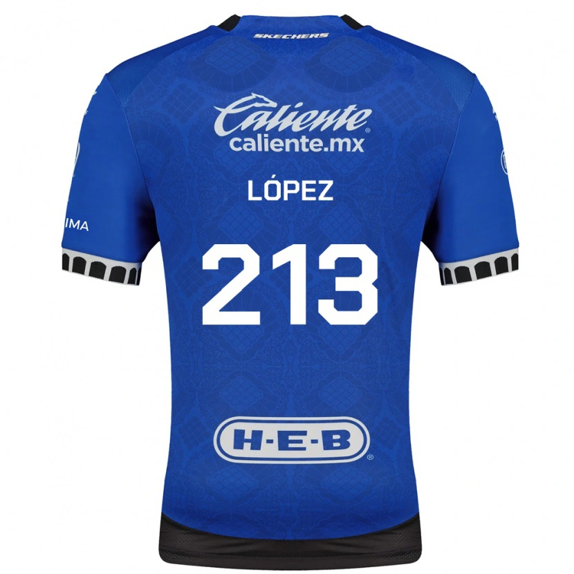 Danxen Kid Juan López #213 Royal Blue White Black Away Jersey 2026/27 T-Shirt